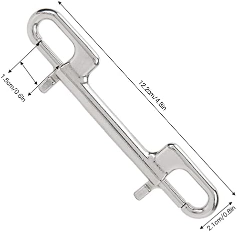 Stainless Steel Double-Ended Bolt Snap Hook