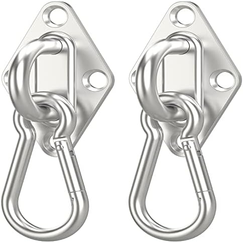 8-Piece Stainless Steel Hangers with 200 lbs Load Capacity
