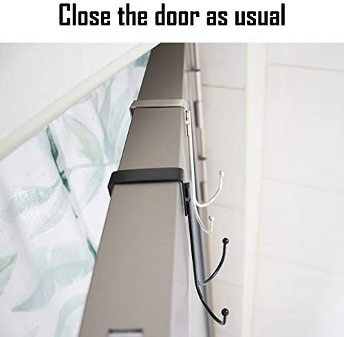 SayHi2U Over-the-Door Double Hanger Hook