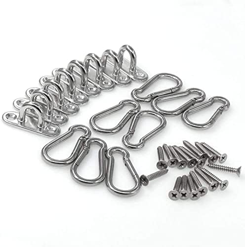 Sturdy Stainless Steel U Hooks Set for Marine Use
