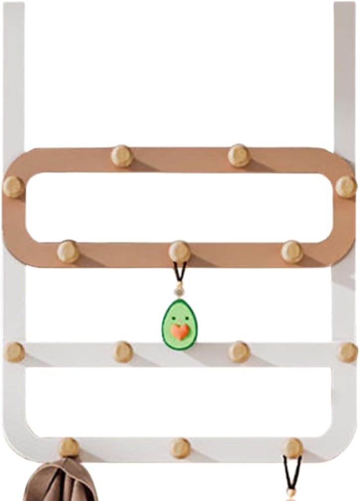 14-Piece Indoor Door Hanger Hook Rack