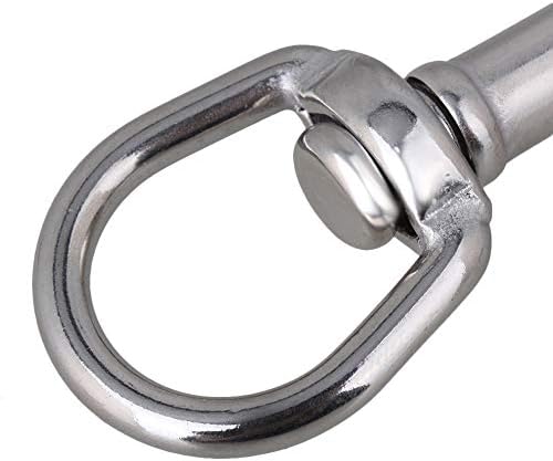 Durable Trendy Silver Keychain Strap with 304 Stainless Steel