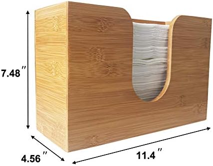 Eco-Friendly Bamboo Wall-Mounted Paper Towel Dispenser