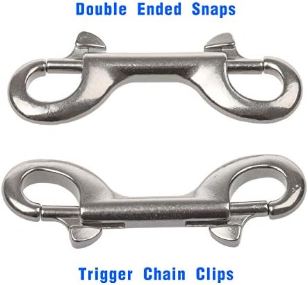 Double-Ended Bolt Snap Clips 316 SS
