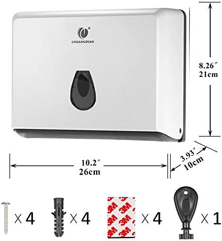 Multi-Purpose Wall-Mounted Paper Towel Dispenser