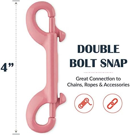 Flourish Stainless Steel Snap Hook Light Pink