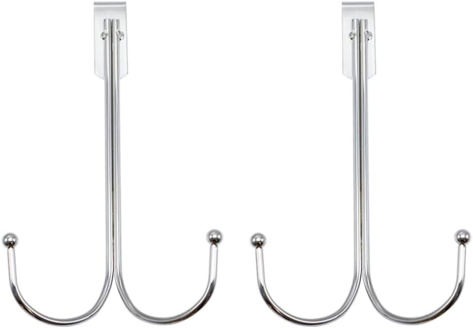 SayHi2U Over-the-Door Double Hanger Hook