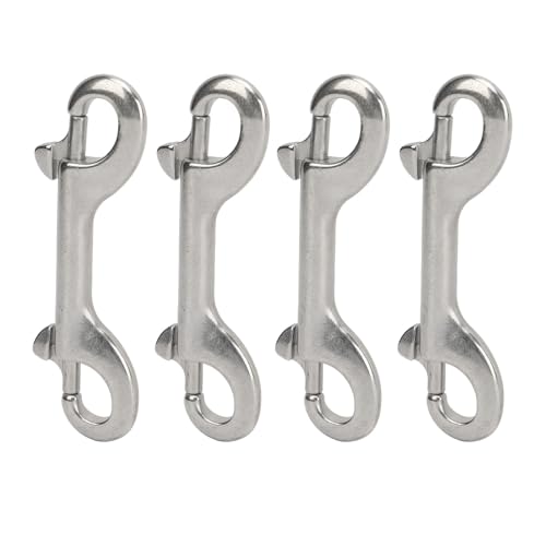 Double-Ended Marine Grade Stainless Steel Bolt Snap Hooks 115mm