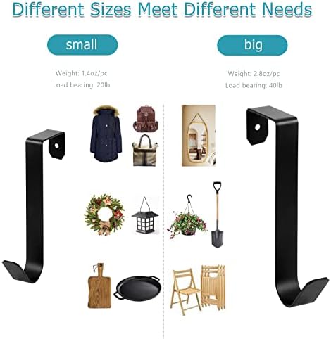 LindezaPremium Door Hangers6-Pack Storage Solution for Home Bathroom