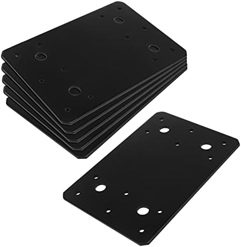6-Piece Carbon Steel Flat Mending Plate Set