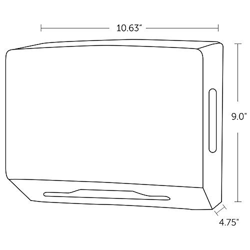 Scottfold Compact Towel Dispenser Stainless Steel