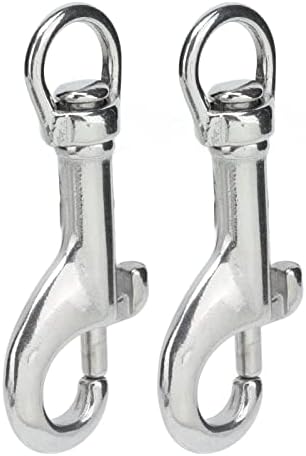 Fafeicy Single Ended Bolt Snap Hook 2Pcs