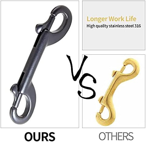 Super Strong Double Ended Bolt Snaps Hook Durable Weatherproof Pet Home Use