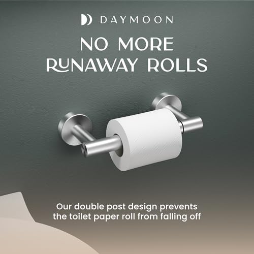 Day Moon Designs Brushed Nickel Toilet Paper Holder