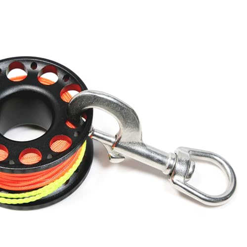 35-Inch Heavy-Duty Swivel Snap Marine Grade Durable for Diving Boating