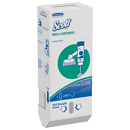 Scott Mega Napkins Disposin Easy WallHang Scott Mega Cartridge Napk