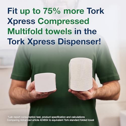 Save Space Elevate Hygiene - Tork Xpress Hand Towel Dispenser