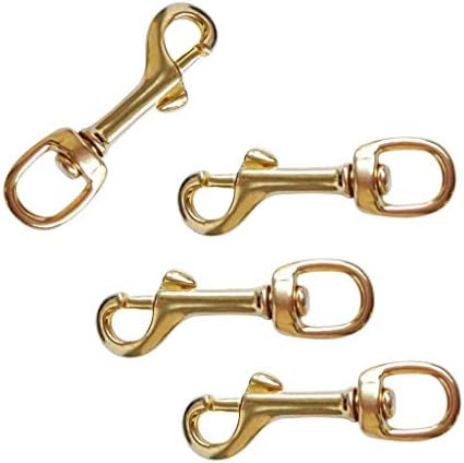 Eitonbu Brass Single Swivel Eye Bolt