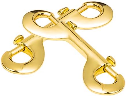 Quick-Release Bolt Snaps for Keychains and Pet Leashes