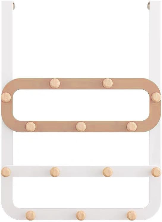 14-Piece Indoor Door Hanger Hook Rack