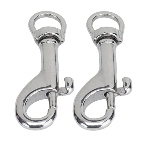 FTVOGUE Single Ended Bolt Snap Hooks Chain Clip 316 Stainless Steel