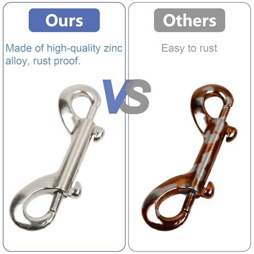 SPNKMJUJ Double-Ended Bolt Snap Clips for Pets