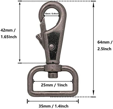 Swivel Trigger Hook - Dog leash Collar Attachments