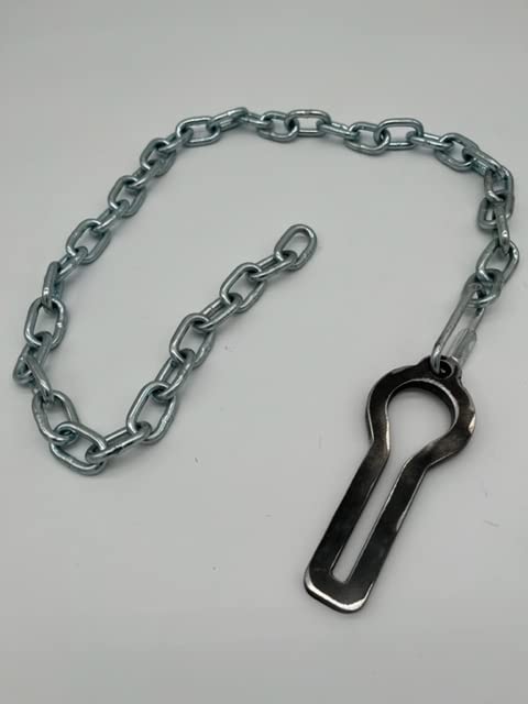 Universal Quick-Link Chain for Farm Backyard Fencing