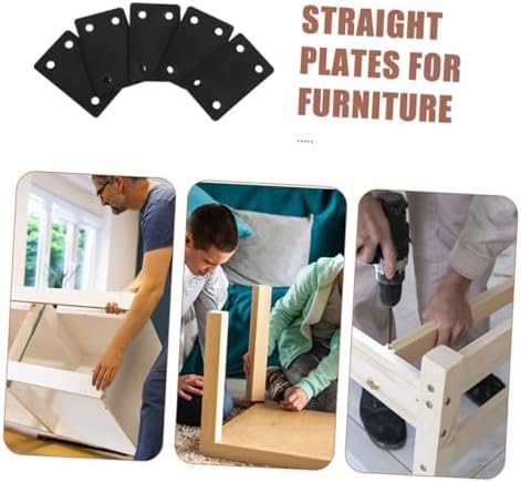 Sturdy 4-Hole Straight Plate for Wood