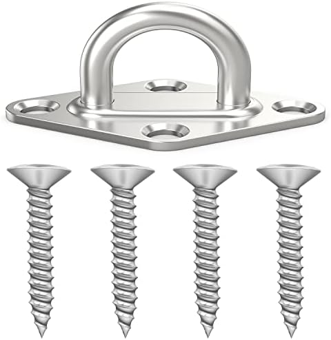 8-Piece Stainless Steel Hangers with 200 lbs Load Capacity