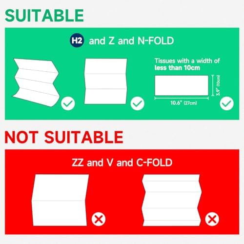 AIKE Stainless Steel Wall Mount Towels Dispenser 400 Sheets
