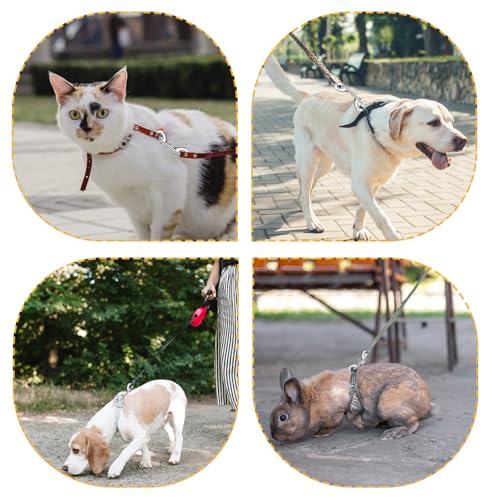Double-Ended Metal Snap Hooks for Secure Pet Leash Farm Use