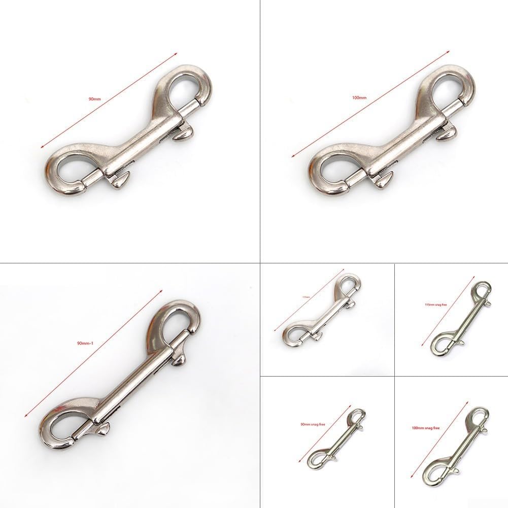 Stainless Steel Swivel Eye Snap Hook for Marine and Sports Use