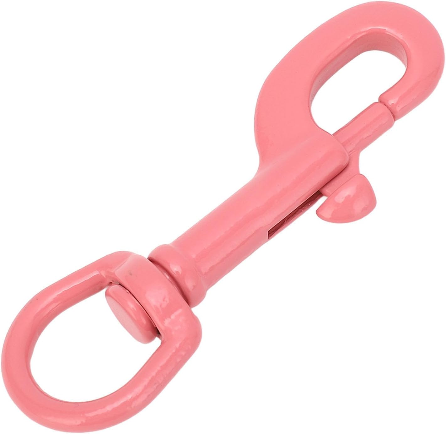 Compact Single-Ended Stainless Steel Snap Hook for Pet Leashes