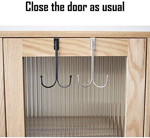 SayHi2U Over-the-Door Double Hanger Hook