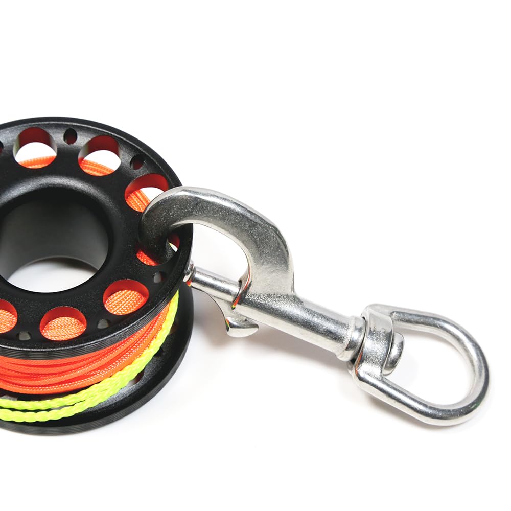 35-Inch Heavy-Duty Swivel Snap Marine Grade Durable for Diving Boating