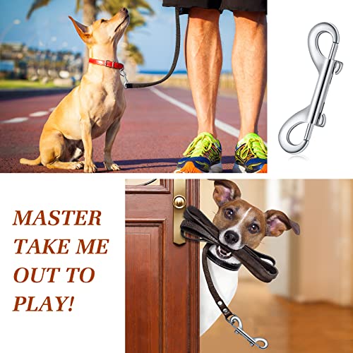 Durable Metal Clips 35-Inch Double-Ended Bolt Snaps
