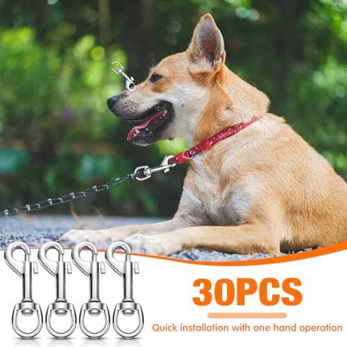 Therwen Heavy Duty Swivel Snap Hooks for Dog Leash