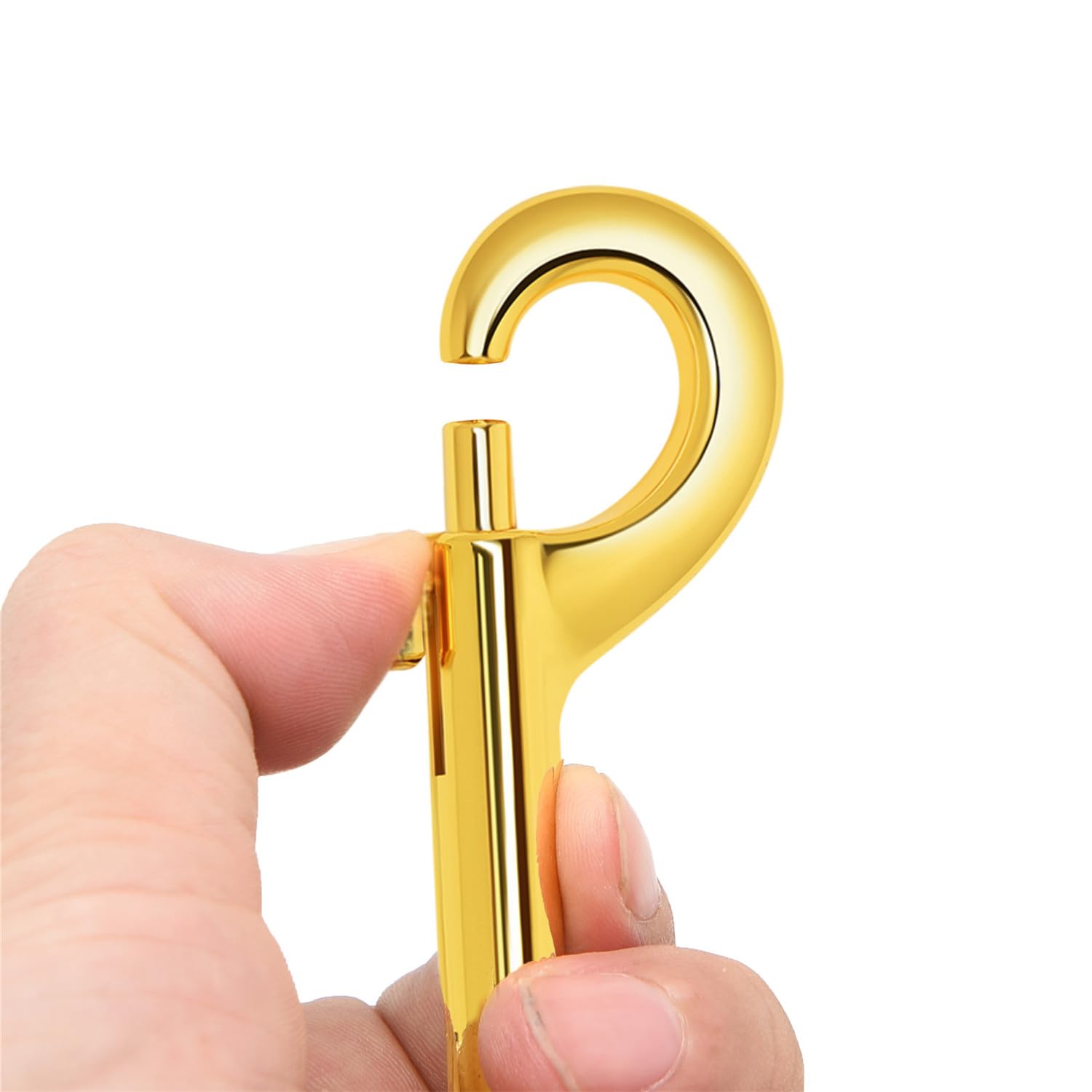 Double-Ended Bolt Snaps Keys for Dogs Zinc Alloy