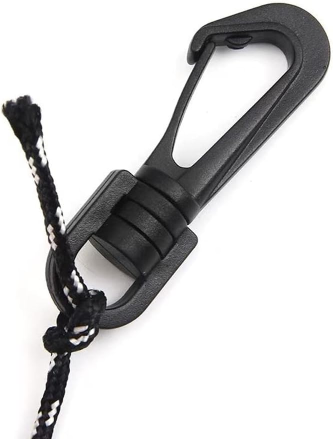 Premium 50-Piece Plastic Swivel Snap Hook for Luggage Dog Chain
