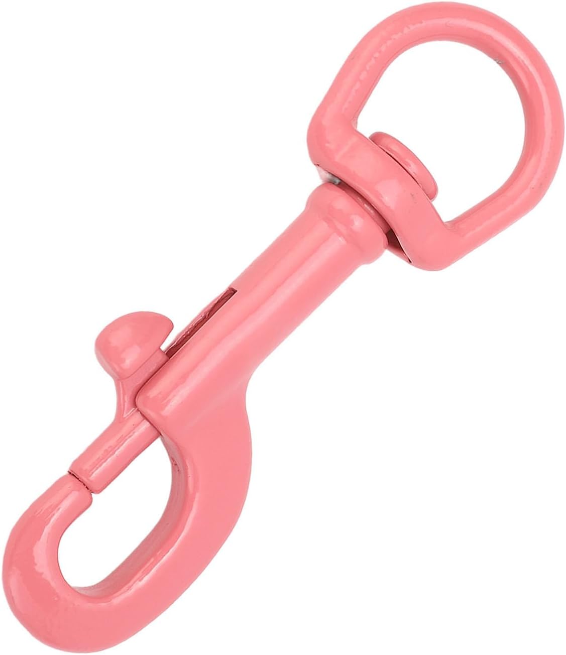 Compact Single-Ended Stainless Steel Snap Hook for Pet Leashes
