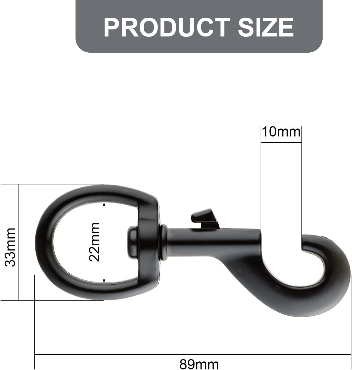 Dog Leash Clips - Heavy Duty