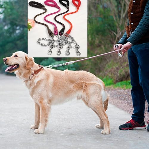 2 Pcs 1x394 inch 316 stainless steel marine grade carbon chain snap hooks
