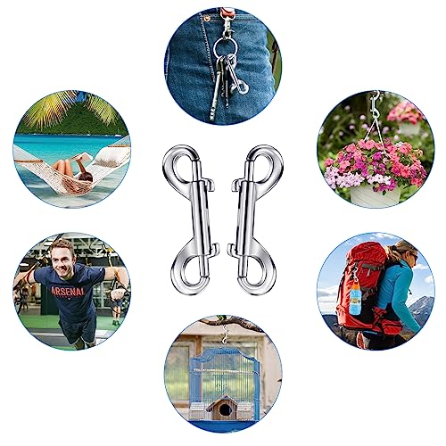 Aemygo 30Pcs Double Ended Bolt Snaps Hooks