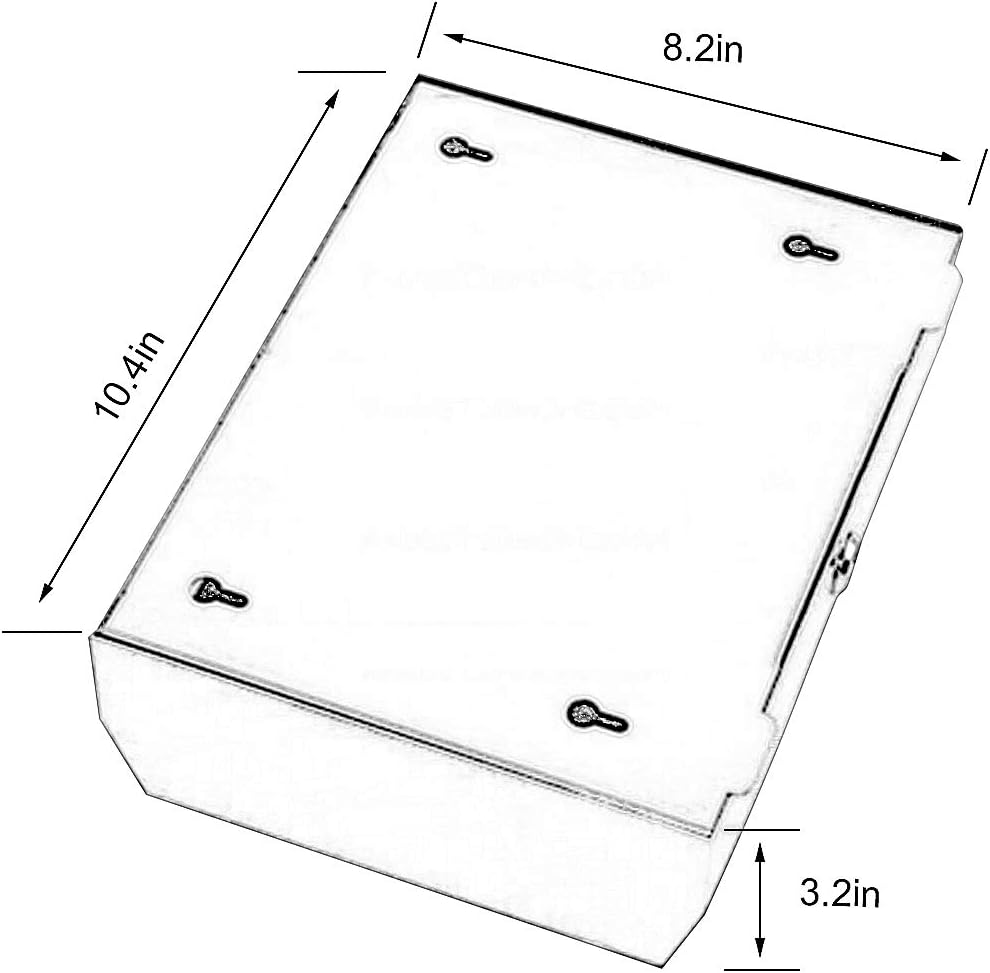 Gotonovo Dual Dispensing Paper Towel Holder Bathroom Wall Mount