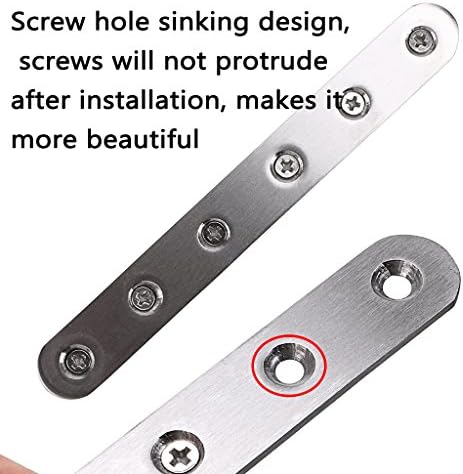 Sturdy Stainless Steel Plate for Furniture Repair