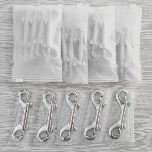 Durable Marine-Grade Bolt Snaps for Secure Connections