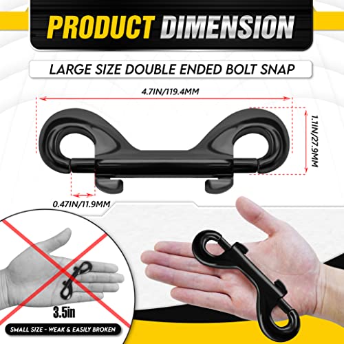 Secure and Durable Bolt Snap Hook Set