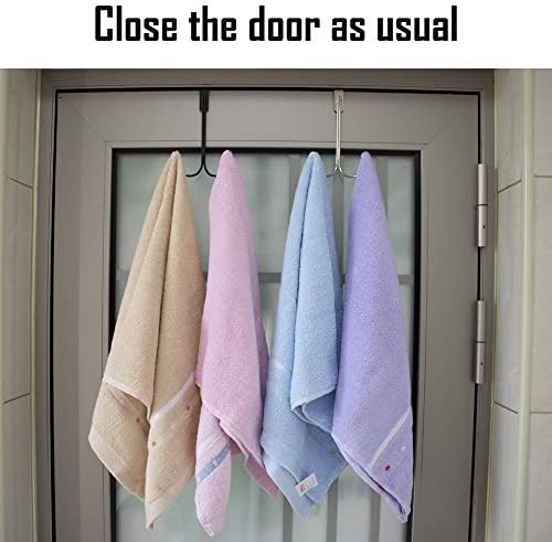 SayHi2U Over-the-Door Double Hanger Hook
