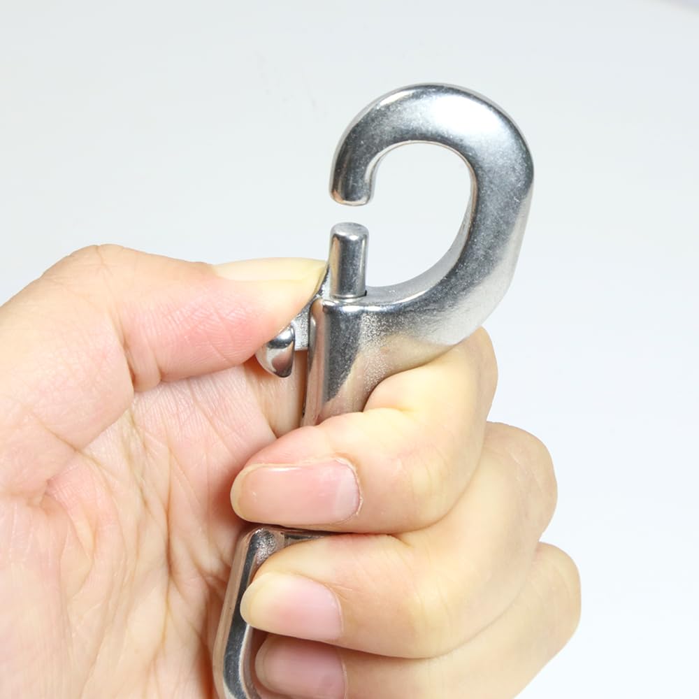 35-Inch Heavy-Duty Swivel Snap Marine Grade Durable for Diving Boating